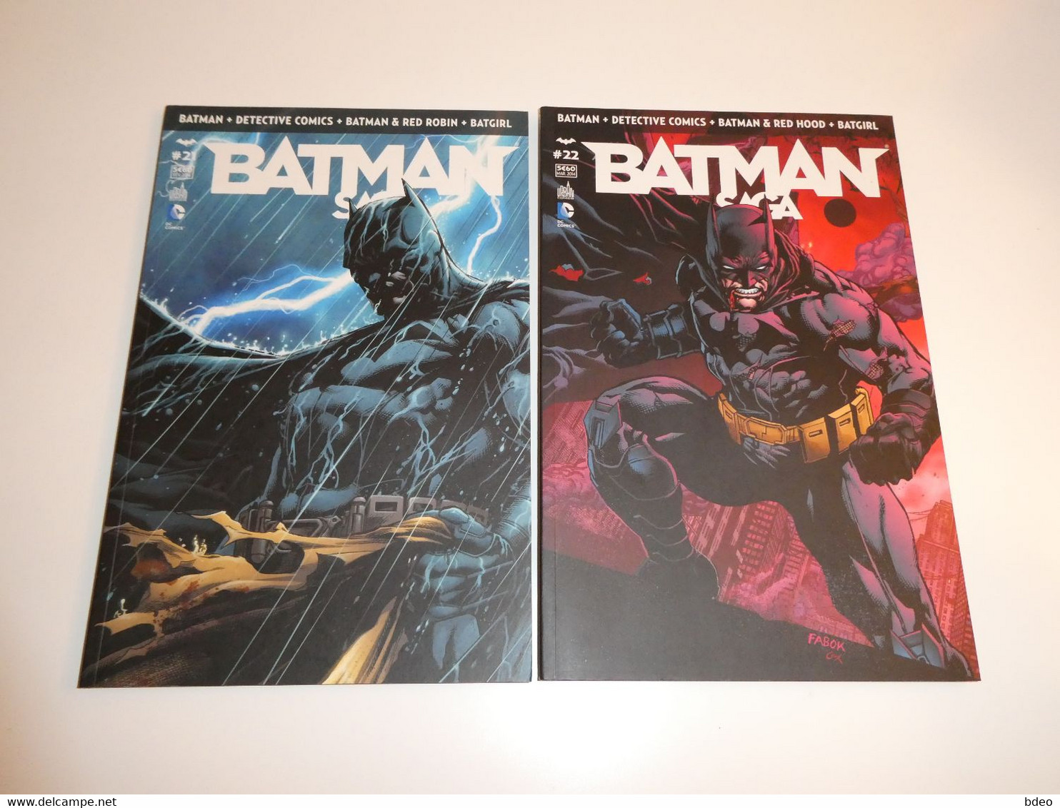 LOT BATMAN SAGA 17/18/19/20/21/22/24/ TBE