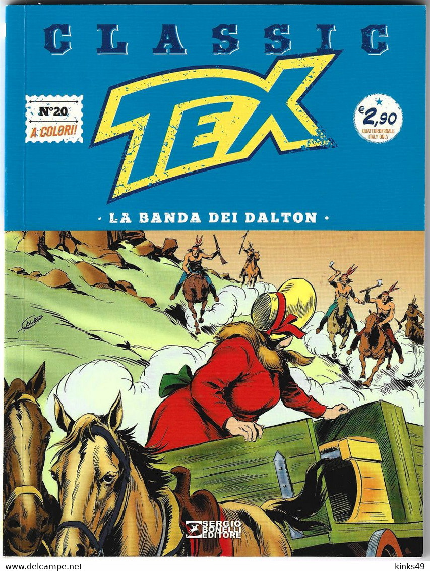 M050> TEX 'Classic' A COLORI = N° 20 < La Banda Dei Dalton > - Bonelli