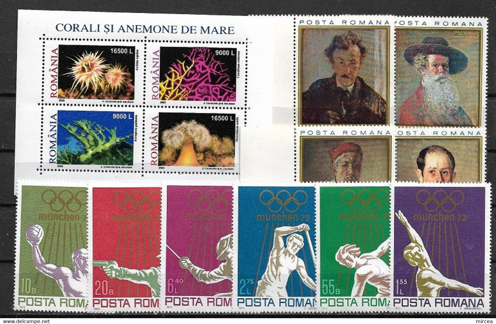 C3085 - Lot Timbres Neufs** Roumanie - Collections