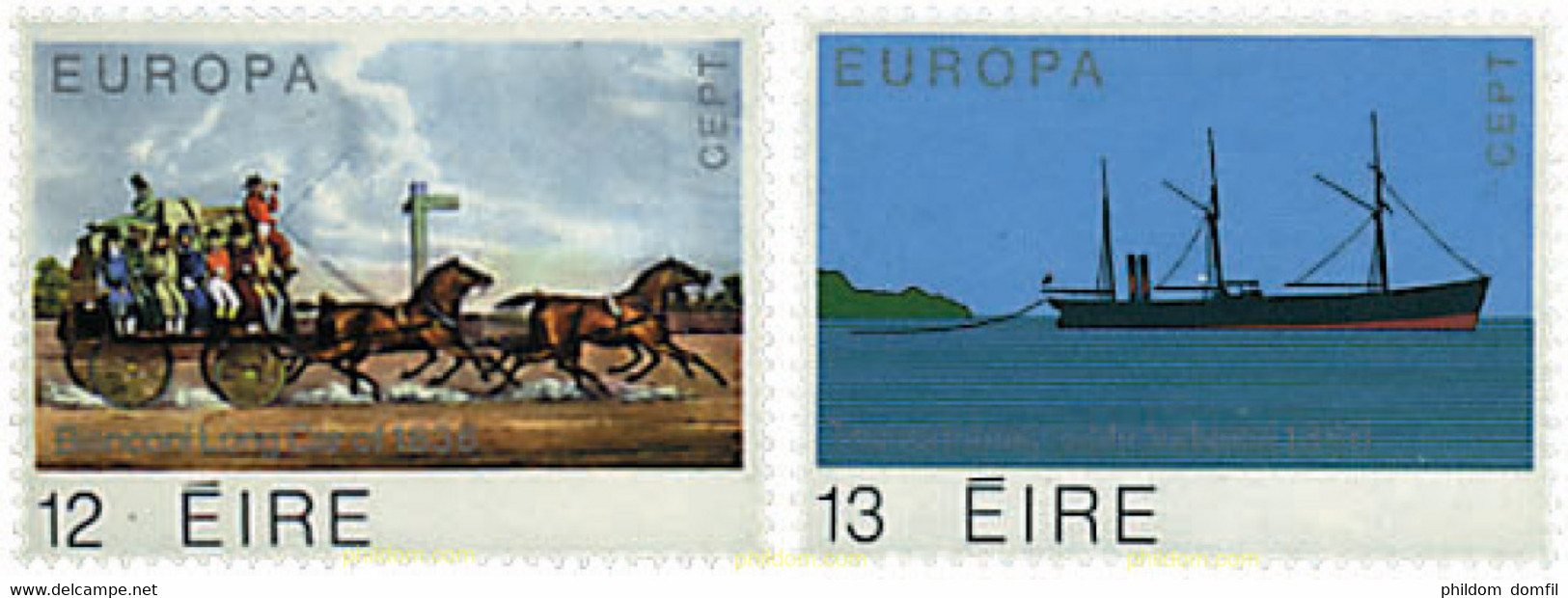 62380 MNH IRLANDA 1979 EUROPA CEPT. COMUNICACIONES - Verzamelingen & Reeksen