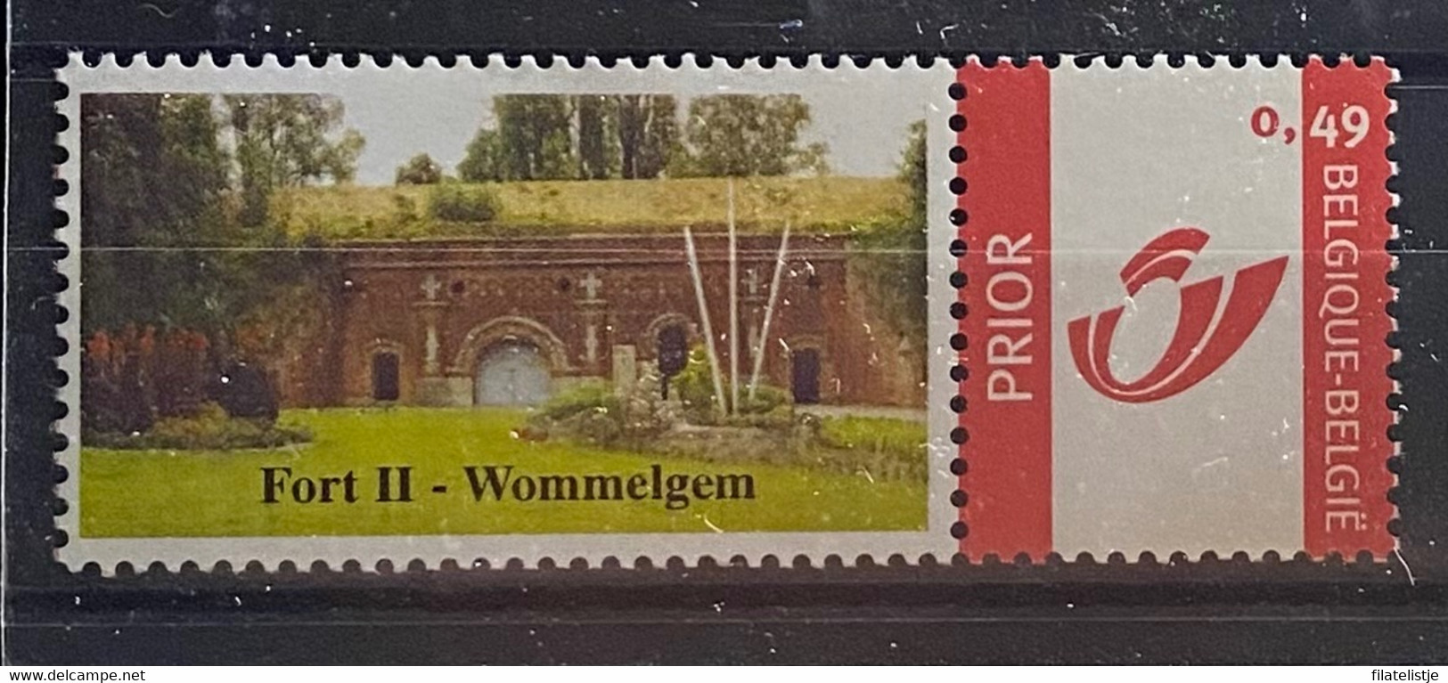 België My Stamp Fort II Wommelgem - Andere & Zonder Classificatie