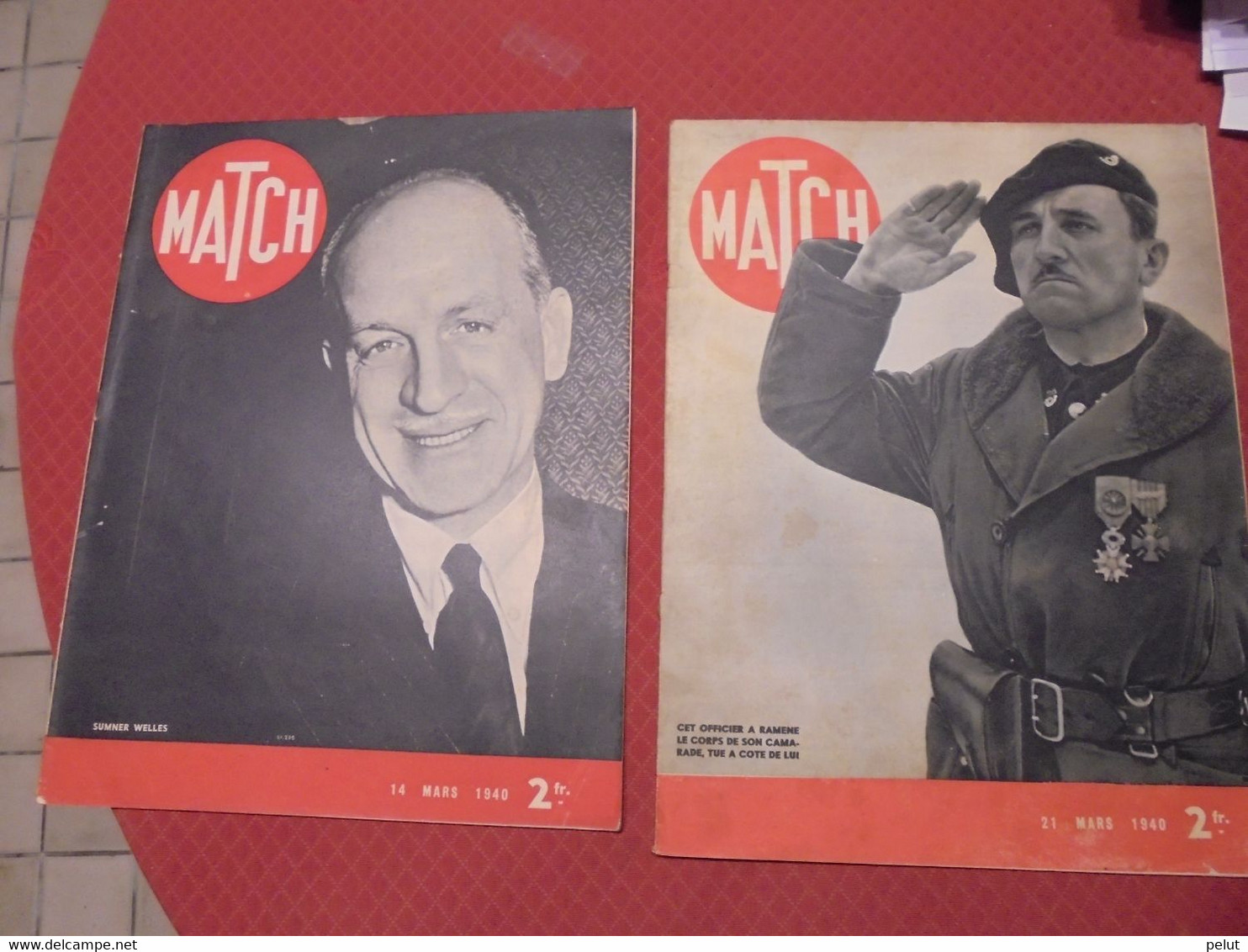 MATCH 1940 du 4 janvier au 6 juin (23 numéros suivis)