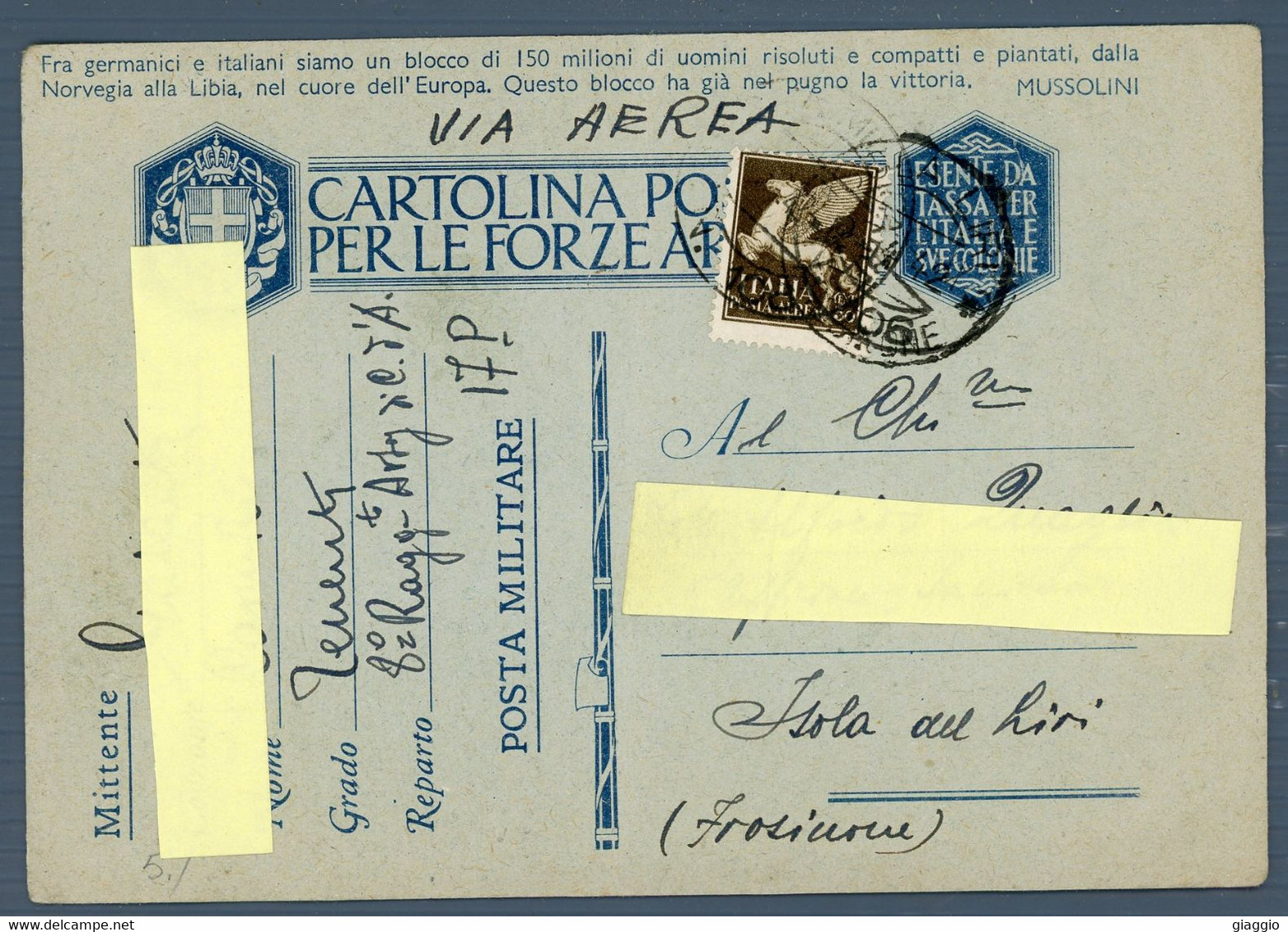 °°° Cartolina Postale N. 4965 - Per Le Forze Armate °°° - 1939-45