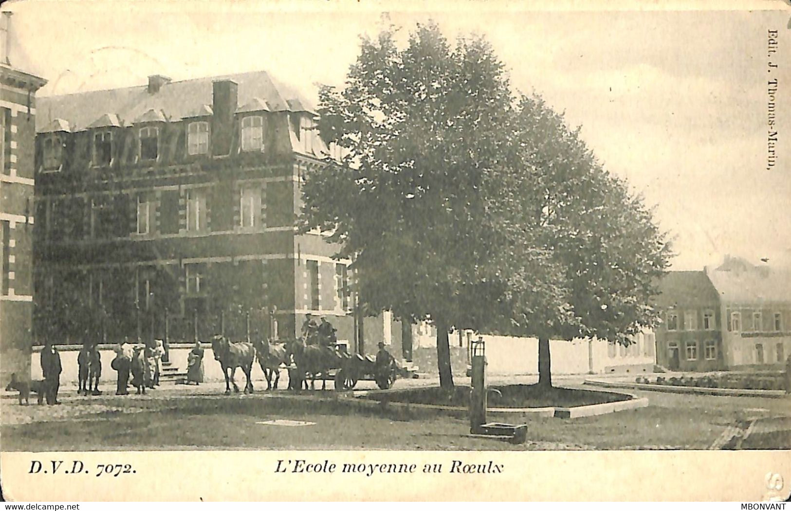 Le Roeulx - Ecole Moyenne (Camion De Brasserie) - Le Roeulx