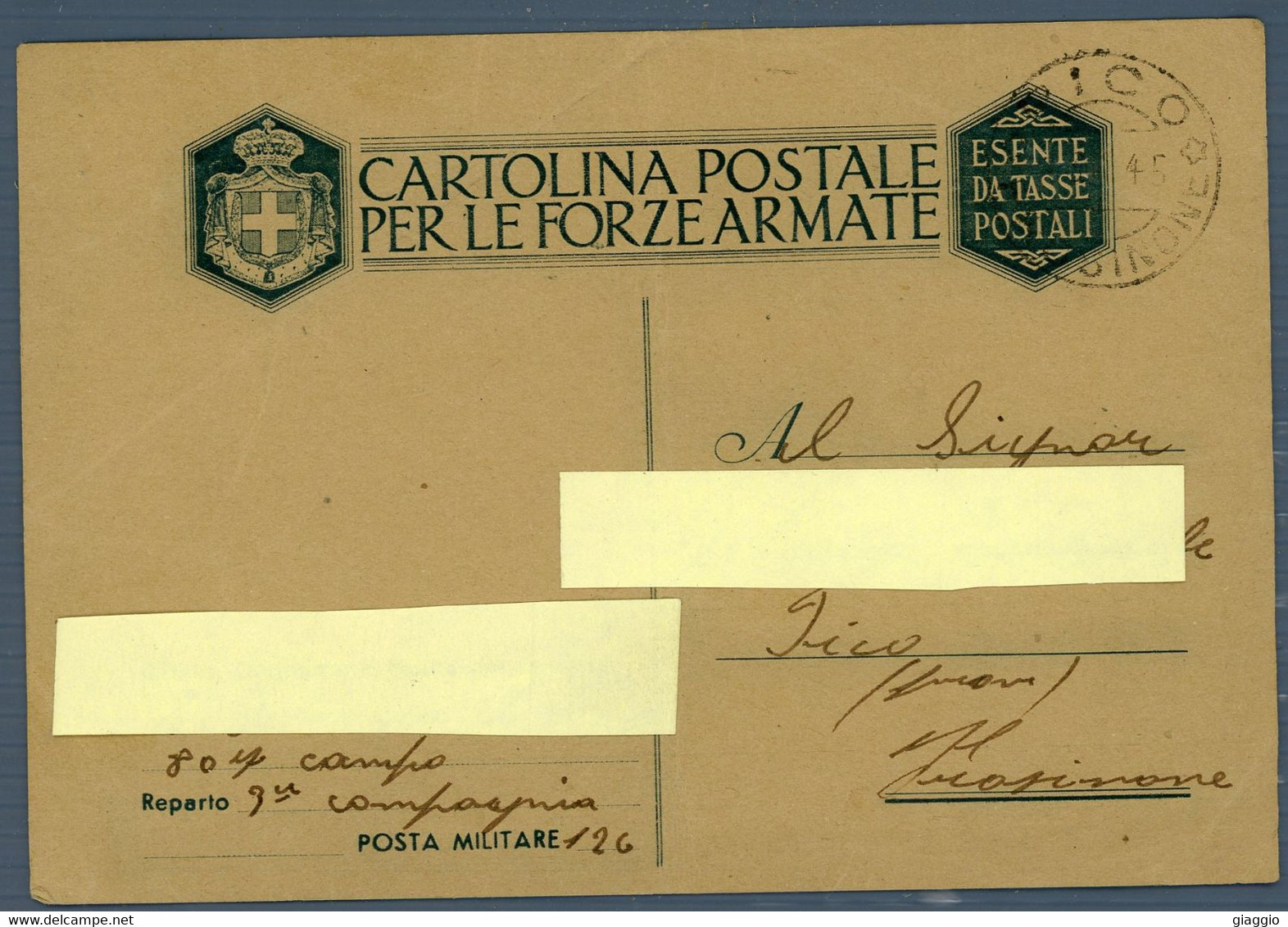 °°° Cartolina Postale N. 4963 - Per Le Forze Armate °°° - 1939-45