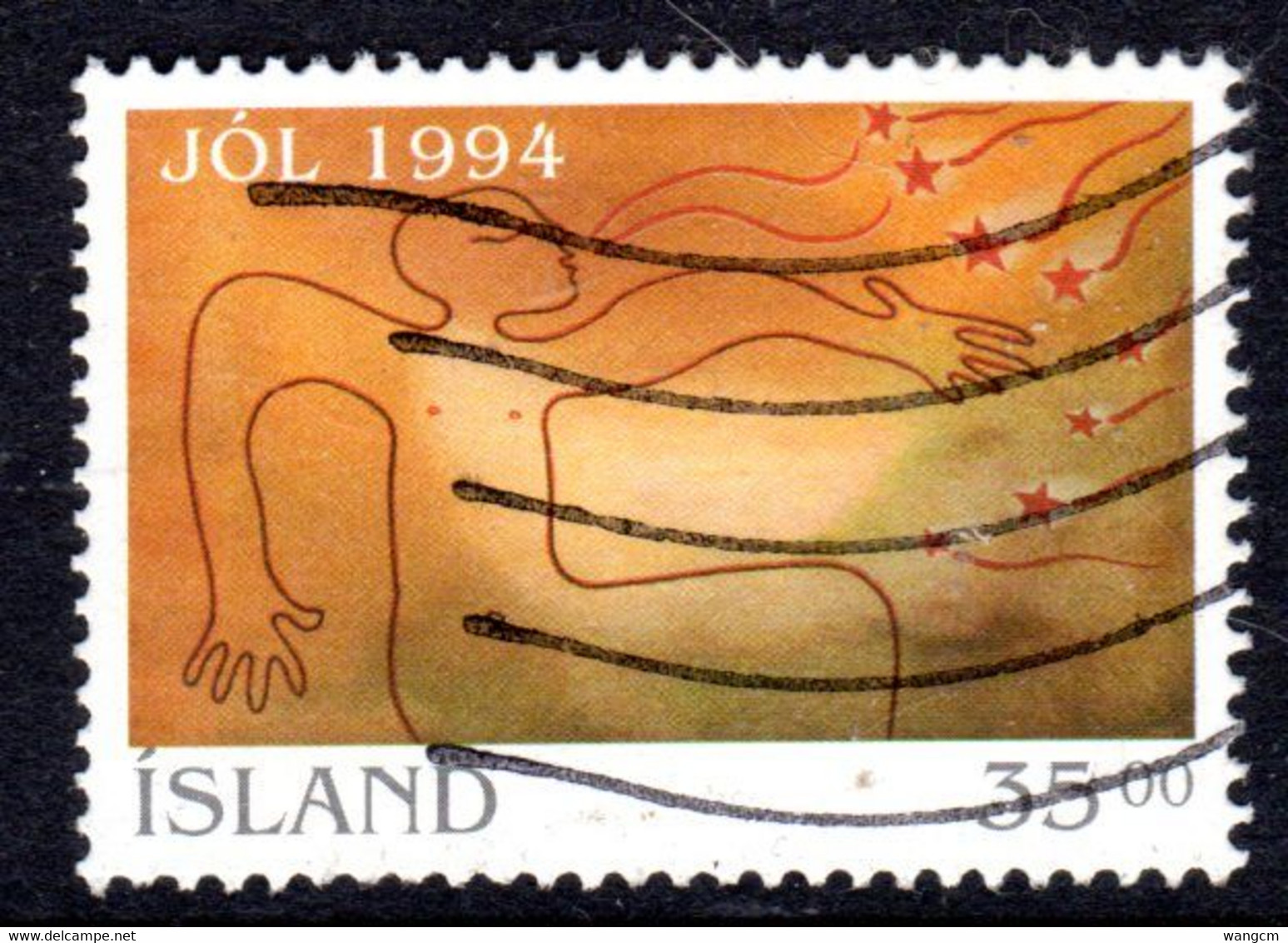 Iceland 1994 35k Christmas Fine Used - Used Stamps