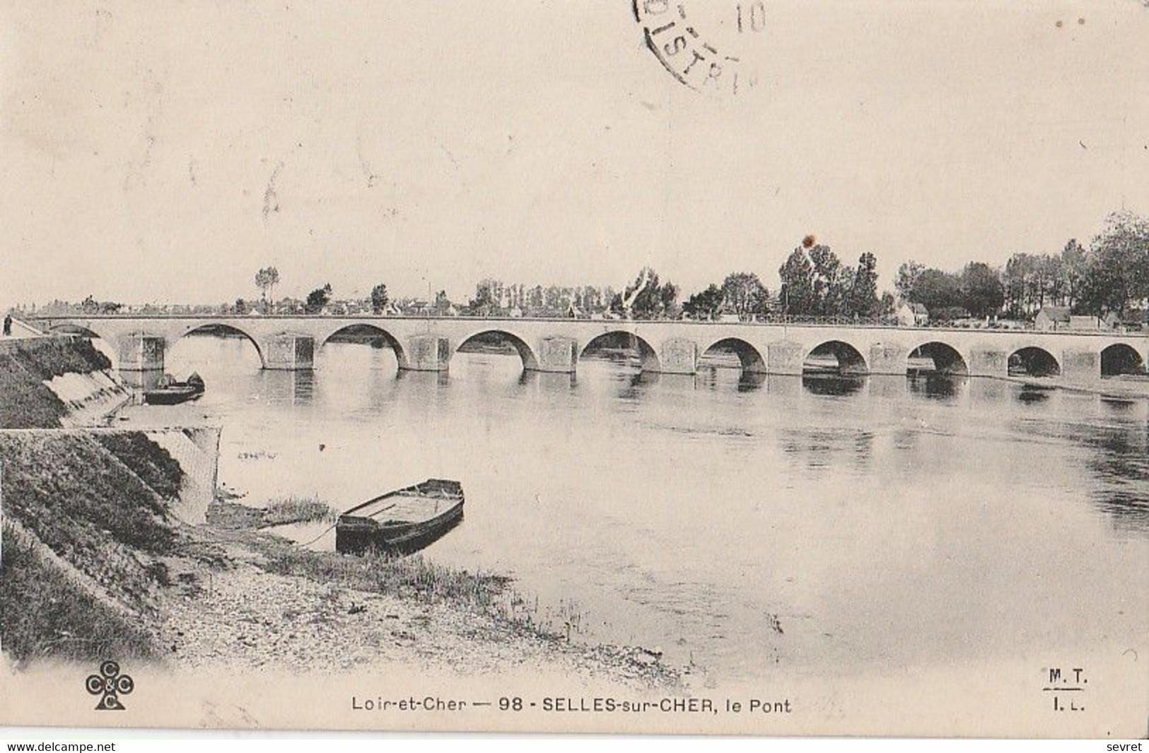 SELLES SUR CHER. - Le Pont - Selles Sur Cher