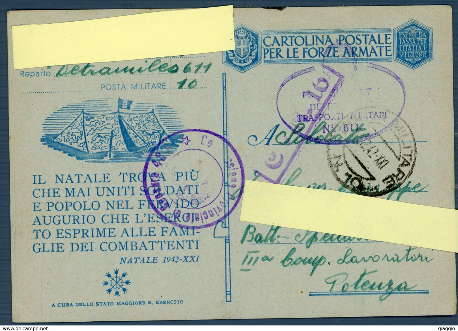 °°° Cartolina Postale N. 4960 - Per Le Forze Armate °°° - 1939-45