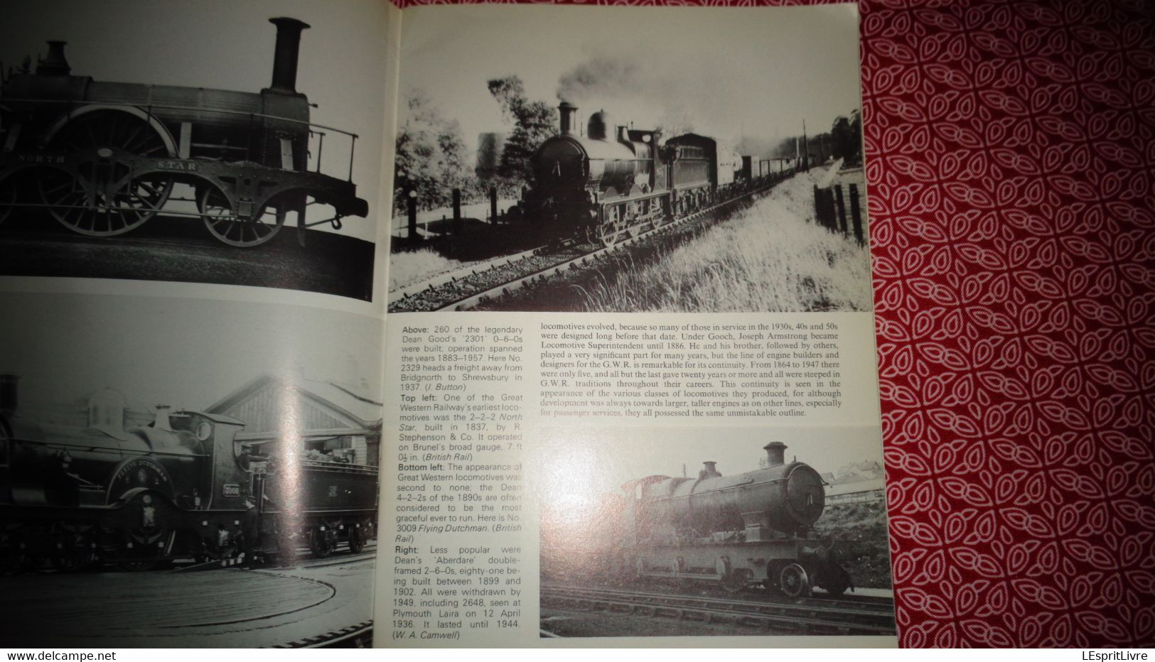 Jarrold Railway Séries 1 LOCOMOTIVES OF THE GREAT WESTERN RAILWAY Chemins De Fer England Angleterre Steam Locomotive - Cultura