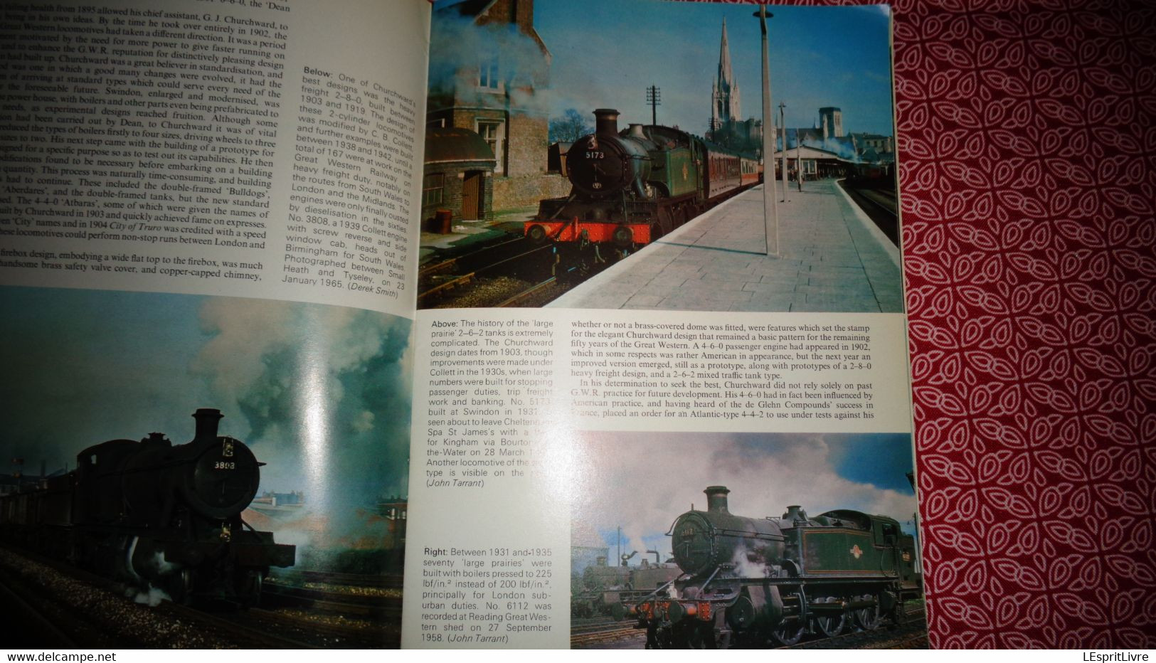 Jarrold Railway Séries 1 LOCOMOTIVES OF THE GREAT WESTERN RAILWAY Chemins De Fer England Angleterre Steam Locomotive - Culture