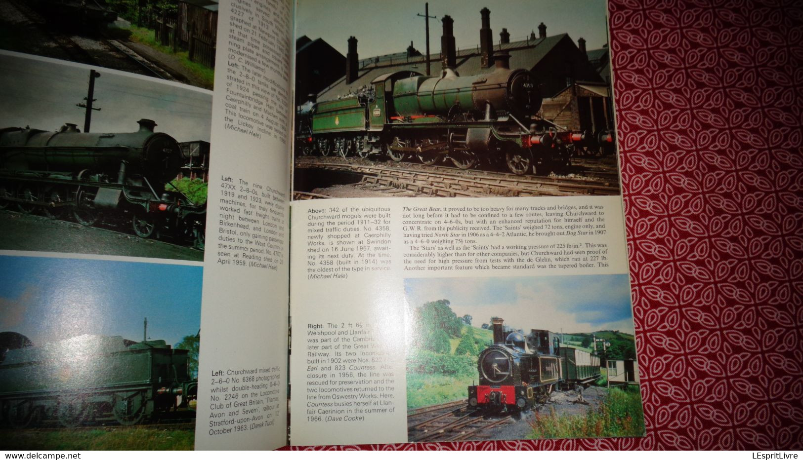 Jarrold Railway Séries 1 LOCOMOTIVES OF THE GREAT WESTERN RAILWAY Chemins De Fer England Angleterre Steam Locomotive - Cultura
