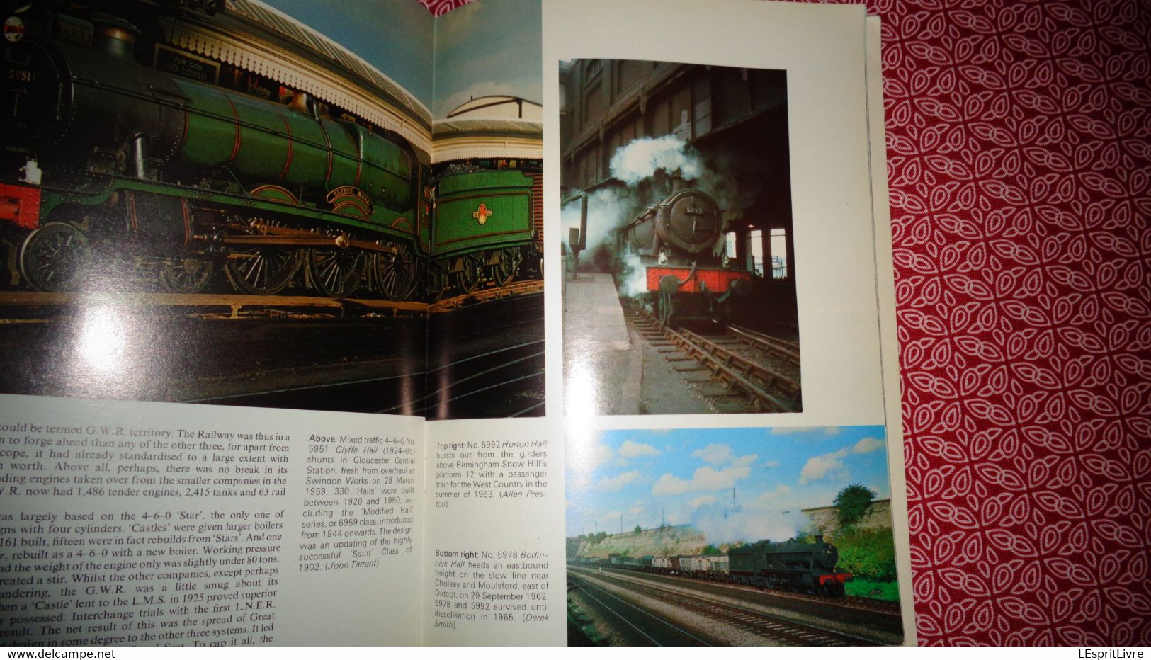 Jarrold Railway Séries 1 LOCOMOTIVES OF THE GREAT WESTERN RAILWAY Chemins de Fer England Angleterre Steam Locomotive