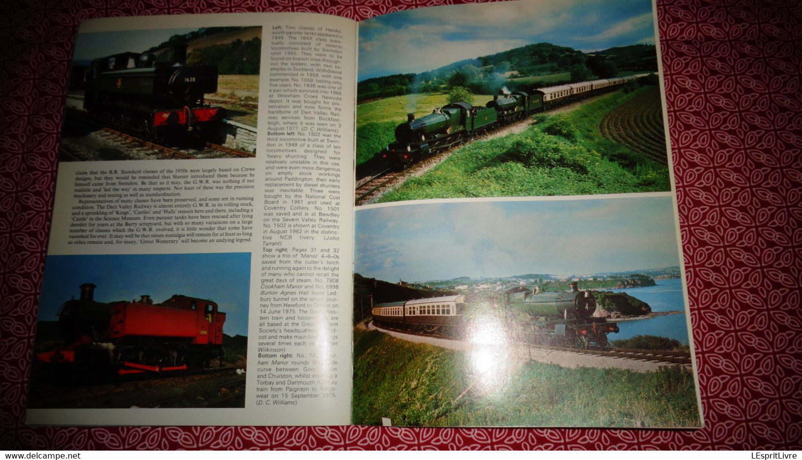 Jarrold Railway Séries 1 LOCOMOTIVES OF THE GREAT WESTERN RAILWAY Chemins de Fer England Angleterre Steam Locomotive