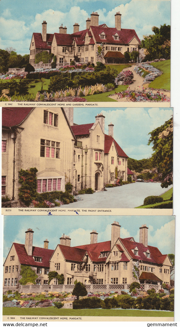 MARGATE -RAILWAY CONVALESCENT HOME -  8 CARDS - Margate