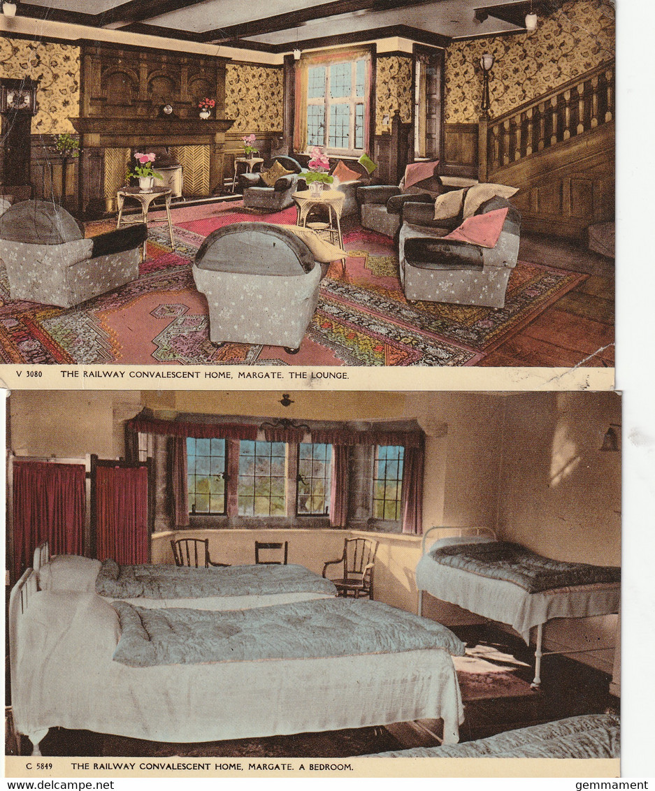 MARGATE -RAILWAY CONVALESCENT HOME -  8 CARDS - Margate