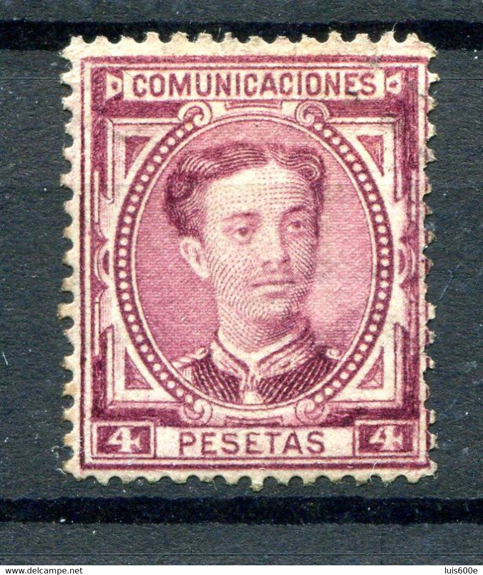 1876.ESPAÑA.EDIFIL 181*.NUEVO.CATALOGO 110€ - Unused Stamps