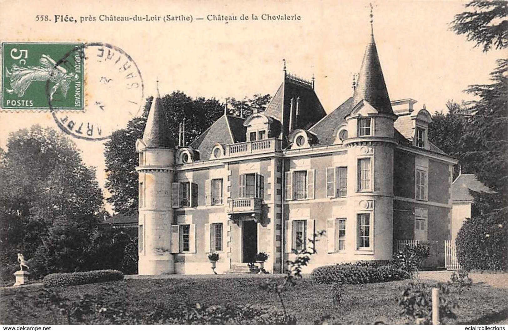 Flée     72        Le Château De La Chevalerie          (voir Scan) - Sonstige & Ohne Zuordnung