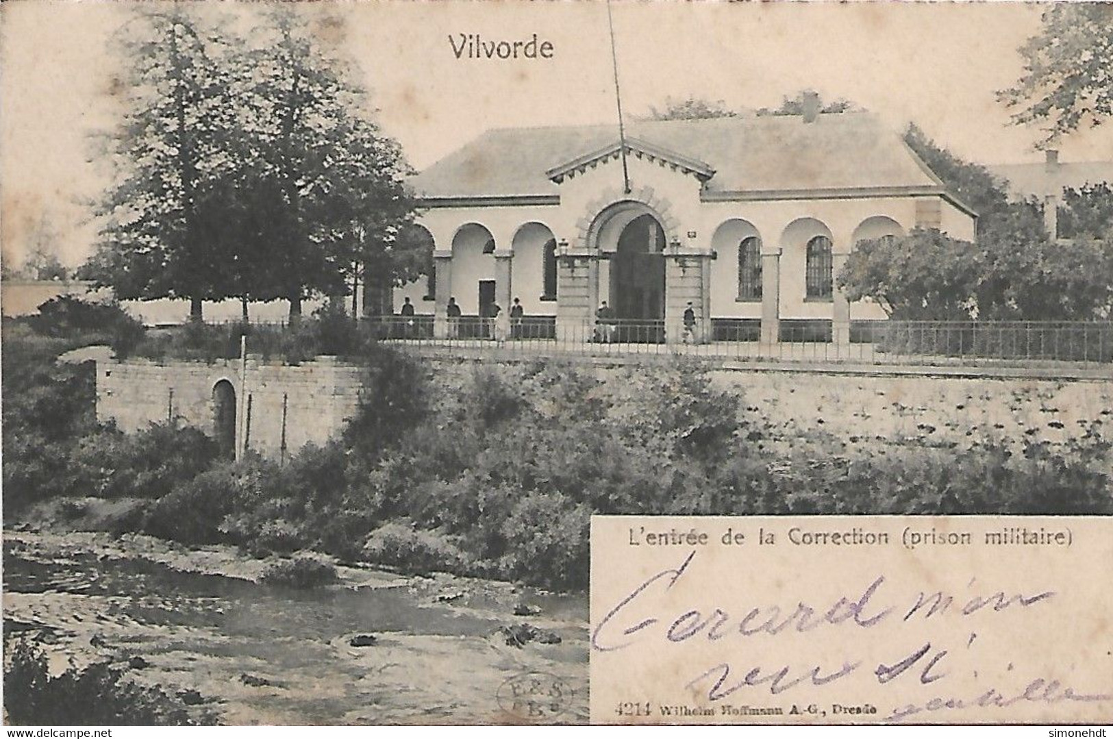 VILVORDE   - L'Entrée De La Correction ( Prison Militaire ) - Vilvoorde