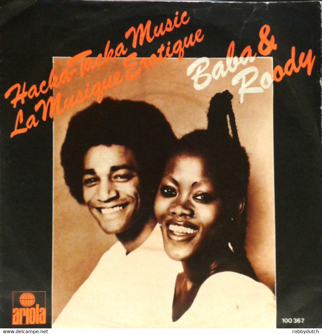 * 7" *   BABA & ROODY - HACKA-TACKA MUSIC (Holland 1979) - Reggae