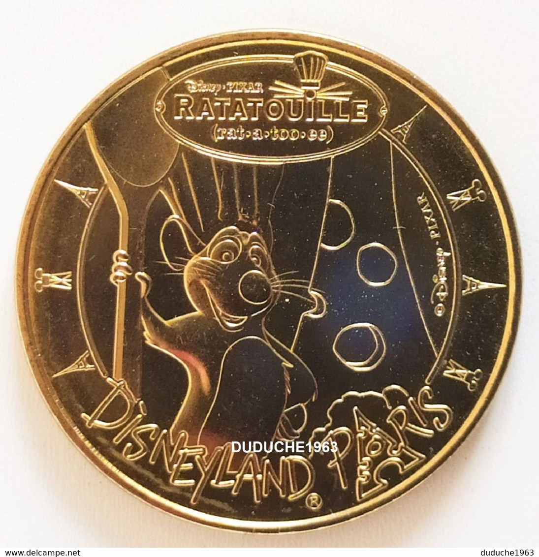 Monnaie De Paris 77.Disneyland 35 - Ratatouille 2016 - 2016