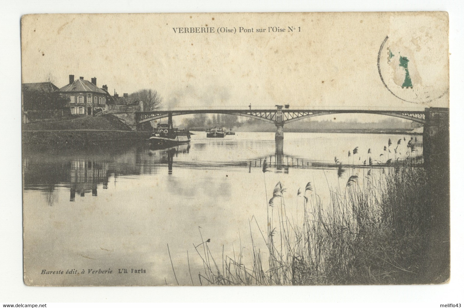 60/ CPA - Verberie - Pont Sur L'Oise - Verberie