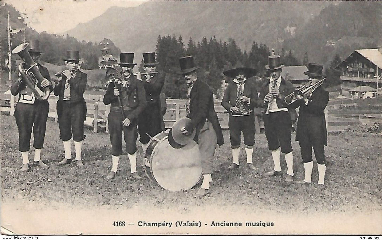 CHAMPERY - Ancienne Musique  - Orchestre - Champéry