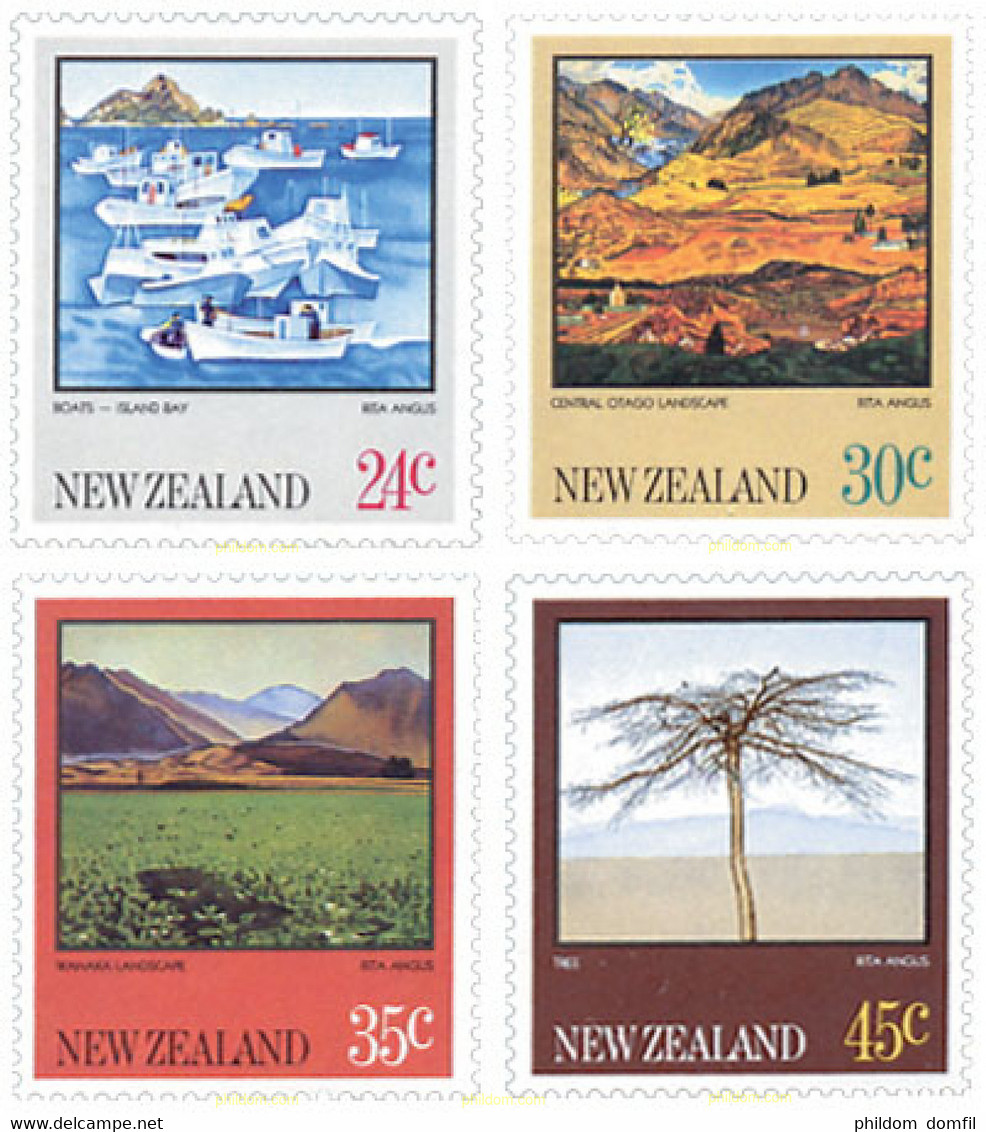 173100 MNH NUEVA ZELANDA 1983 PAISAJES - Variétés Et Curiosités