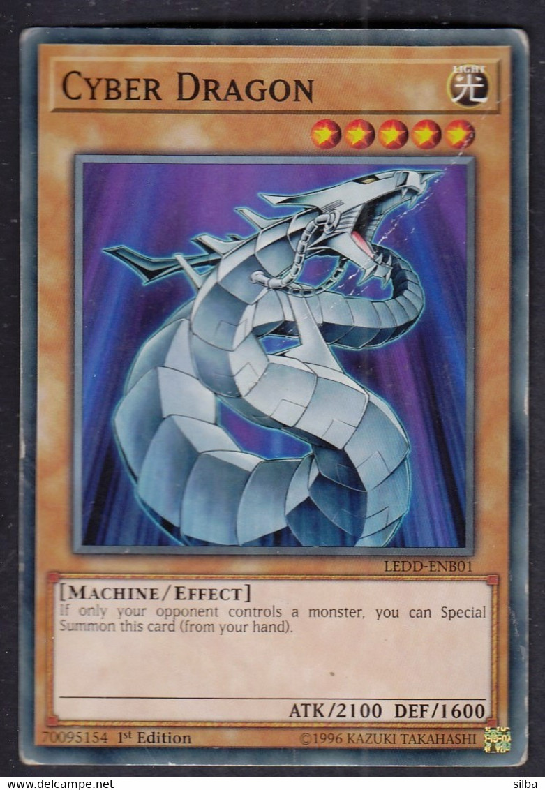 Konami Yu Gi Uh Trading Card Game 1996 / Cyber Dragon - Andere & Zonder Classificatie