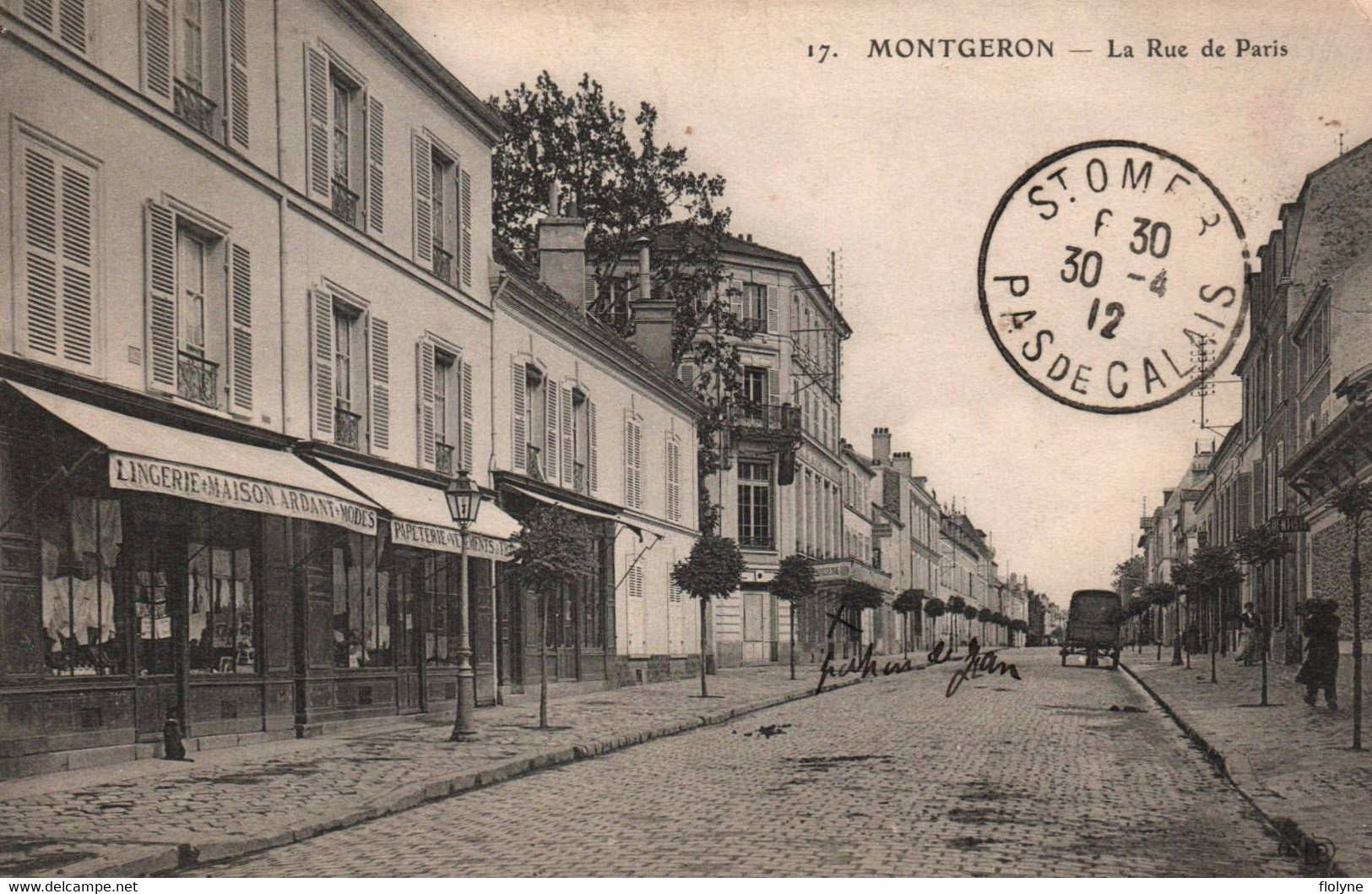 Montgeron - La Rue De Paris - Commerce Magasin Maison ARDANT - Montgeron