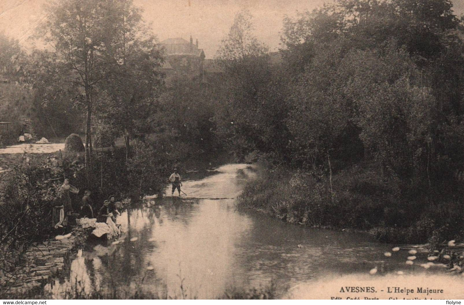 Avesnes - L'helpe Majeure - Laveuses Lavoir - Avesnes Sur Helpe