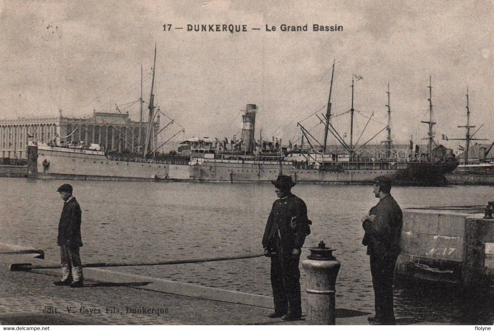 Dunkerque - Le Grand Bassin - Bateau De Commerce Cargo - Dunkerque