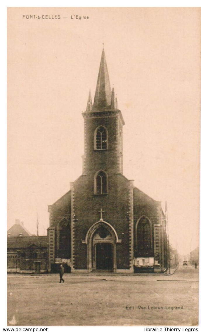 Cpa Pont à Celles L'Eglise - Pont-à-Celles