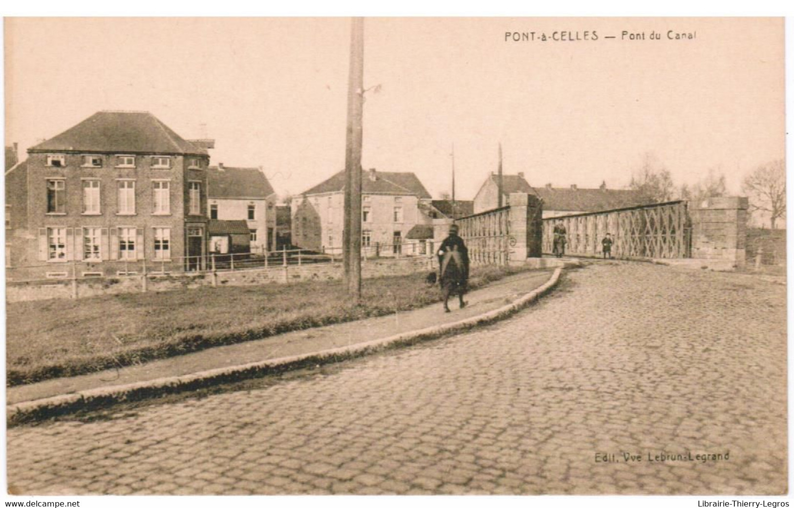 Cpa Pont à Celles Pont Du Canal (1) - Pont-à-Celles