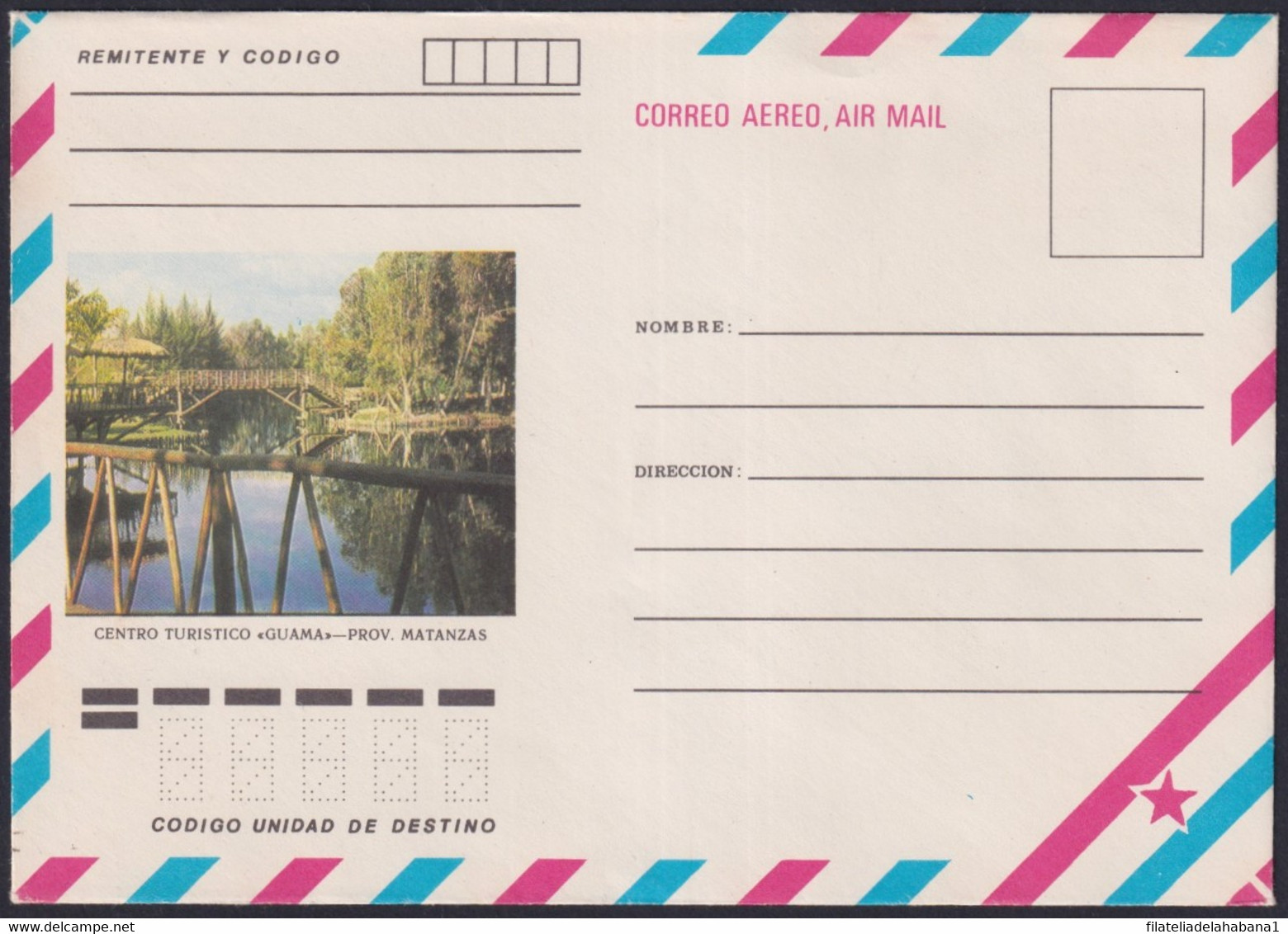 1983-EP-246 CUBA 1983 UNUSED POSTAL STATIONERY COVER ARMY FORCES IN ANGOLA. - Sonstige & Ohne Zuordnung