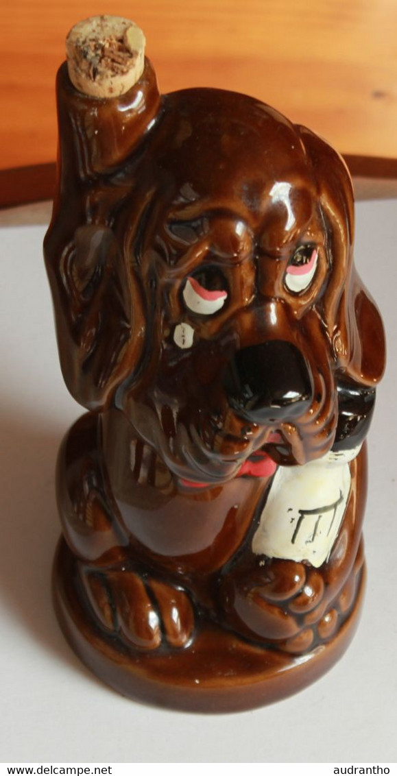 Pichet Vintage Chien En Céramique Marron - Jugs