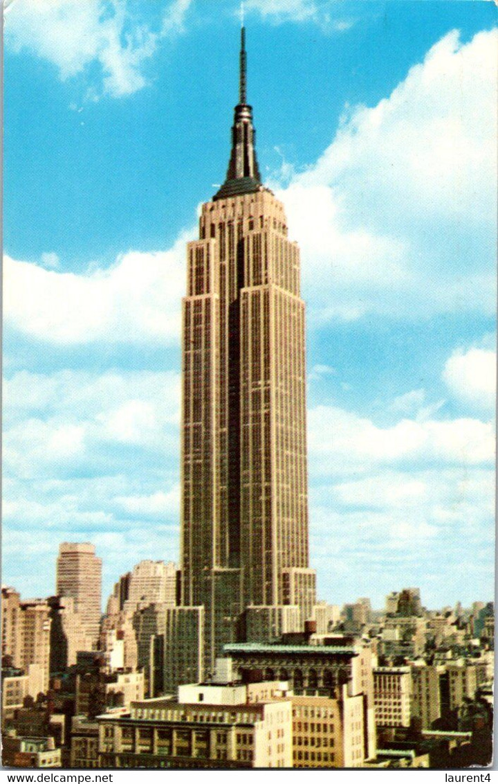 (3 N 30) USA - Empire State Building In NY City (posted To France 1973) - Empire State Building