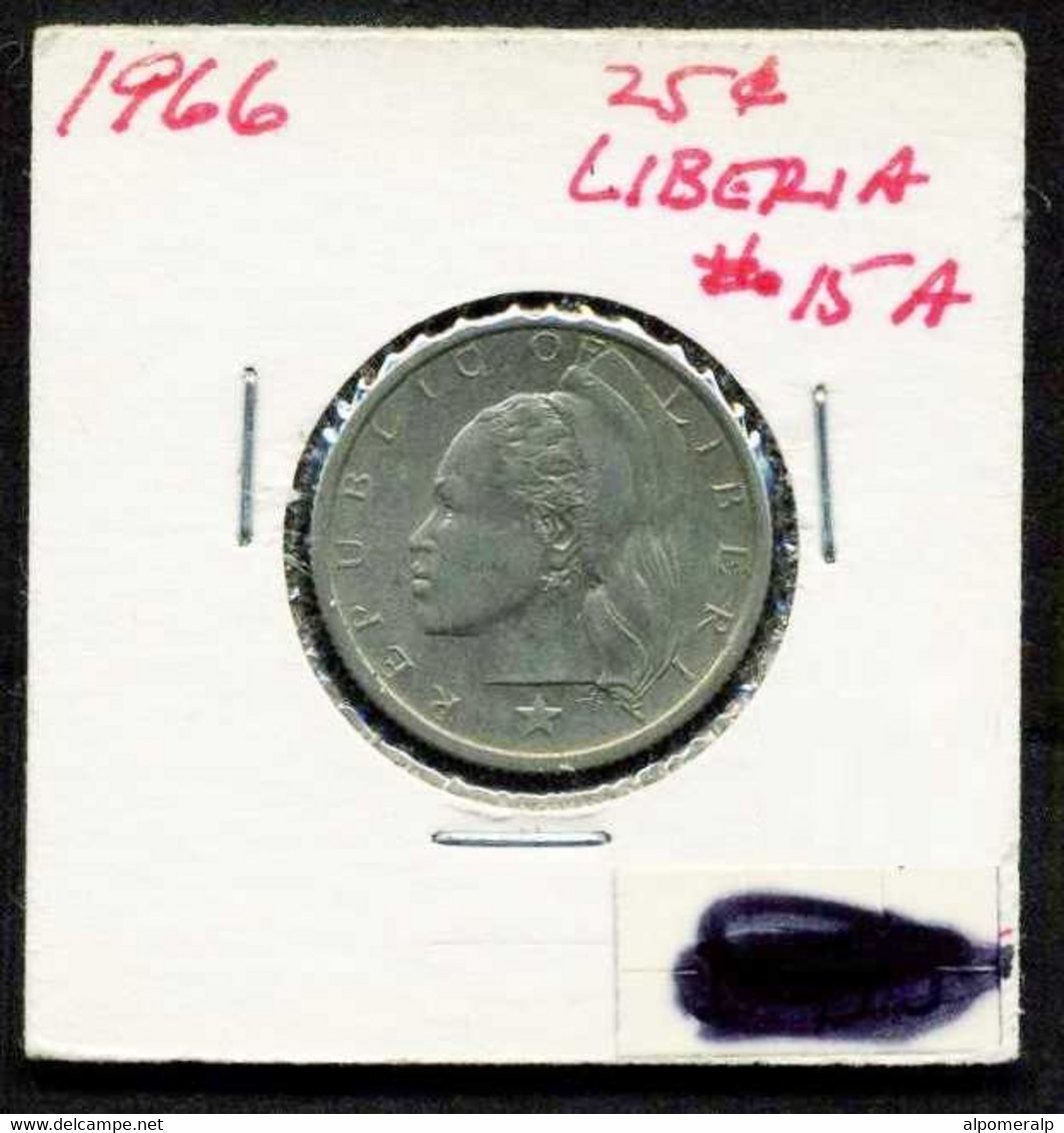 Liberia 1966 25 Cents - Liberia