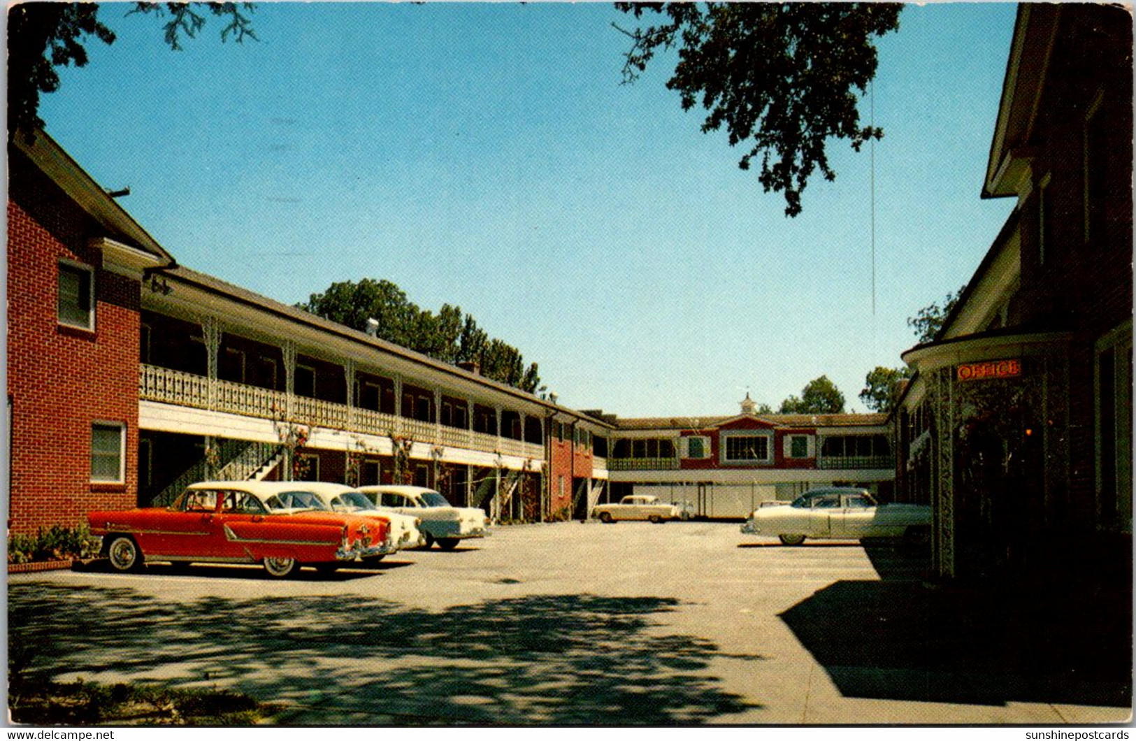 Alabama Mobile Downtown Hotel Courts 1960 - Mobile