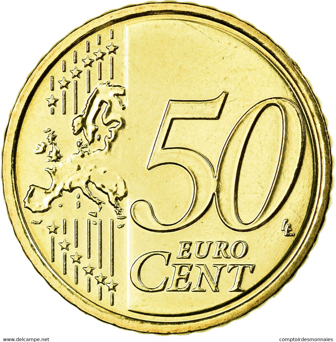 IRELAND REPUBLIC, 50 Euro Cent, 2011, FDC, Laiton, KM:49 - Irlanda