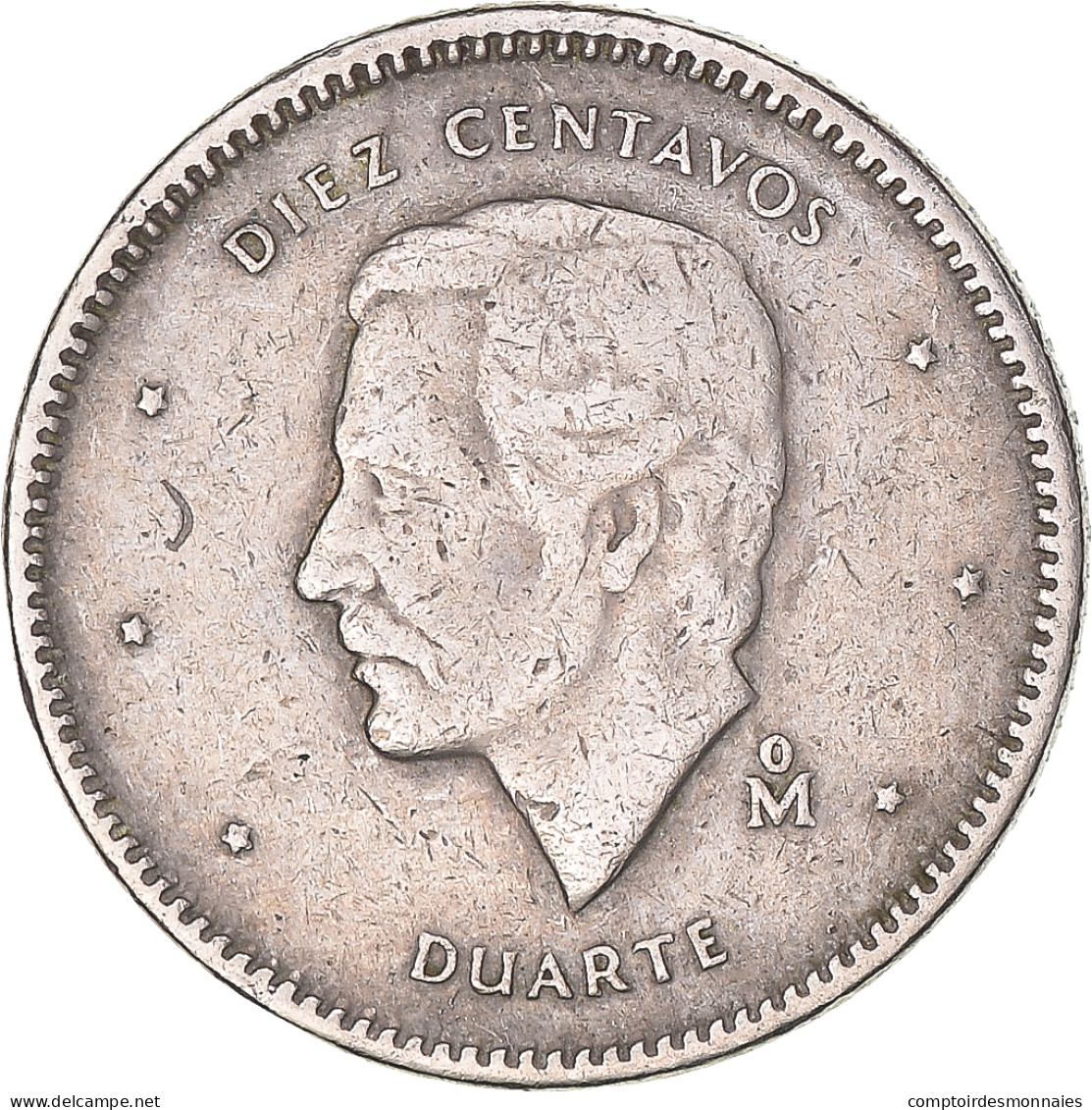 Monnaie, République Dominicaine, 10 Centavos, 1984 - Dominicana