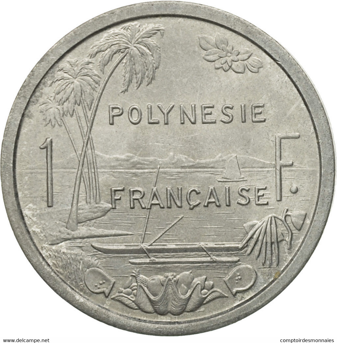 Monnaie, French Polynesia, Franc, 1975, Paris, TTB+, Aluminium, KM:11 - Frans-Polynesië