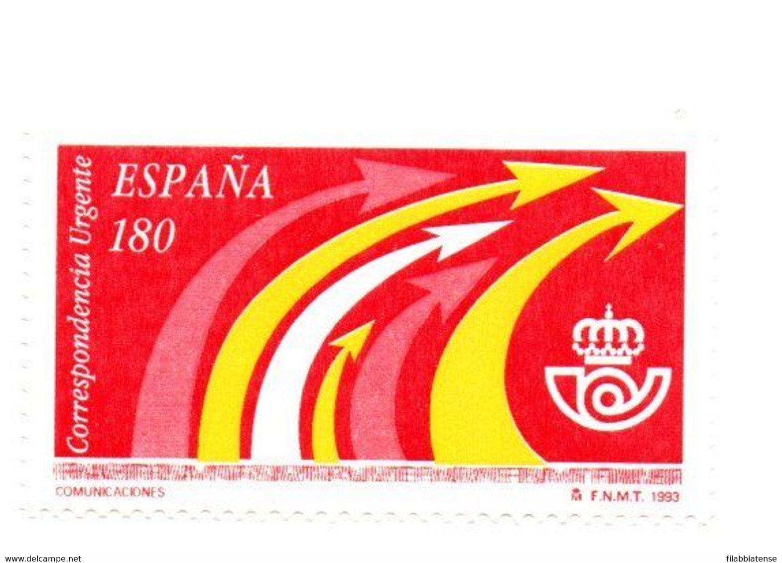 1993 - Spagna E 38 Servizi Pubblici     ----- - Eilbriefmarken