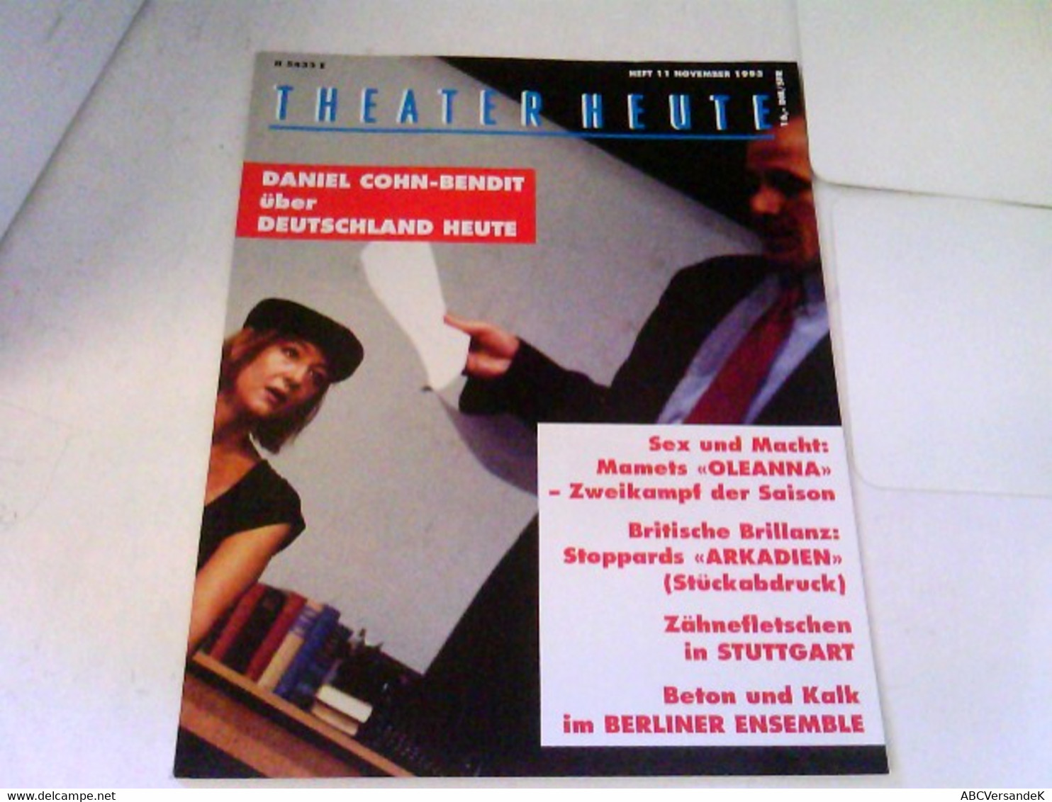 THEATER HEUTE 1993 Heft 11 - Theater & Dans