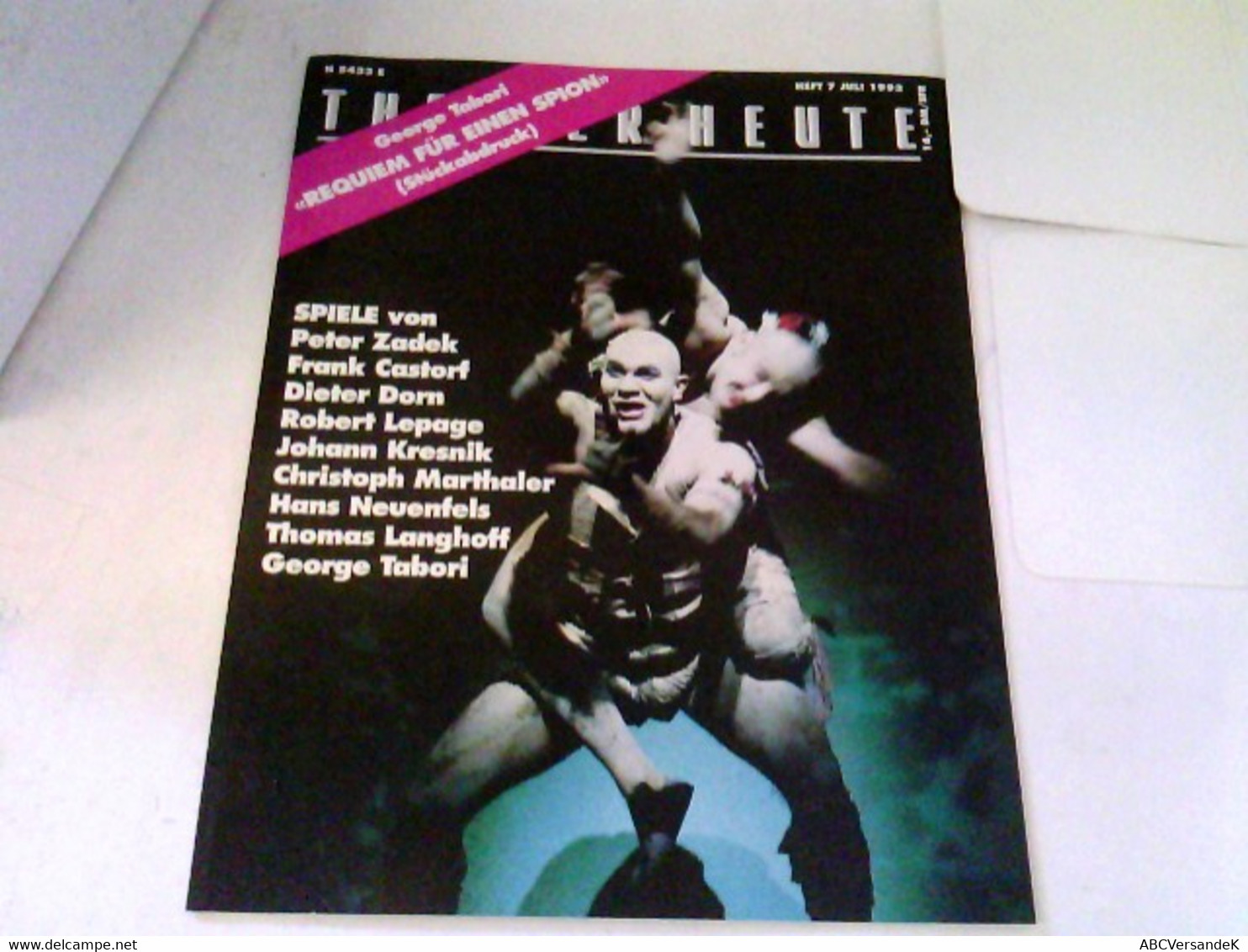THEATER HEUTE 1993 Heft 07 - Theatre & Dance