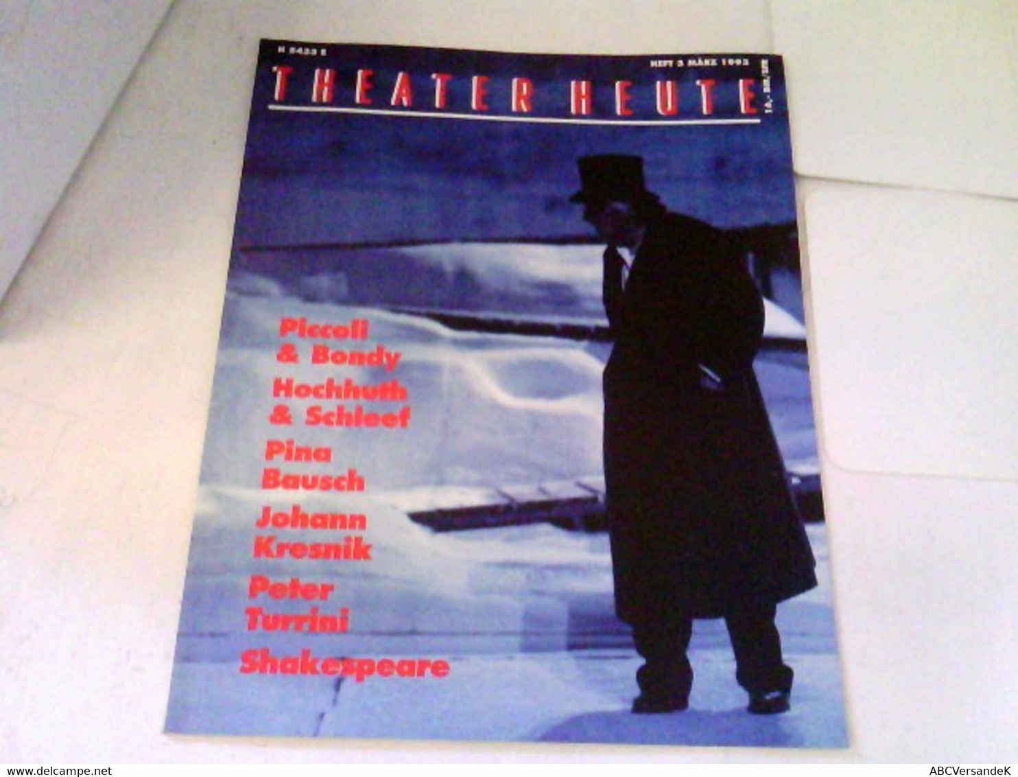 THEATER HEUTE 1993 Heft 03 - Theater & Tanz