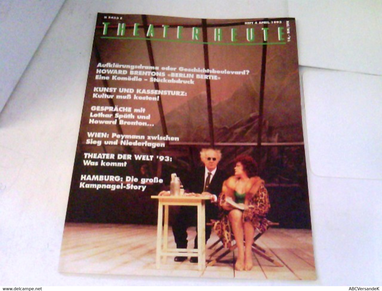THEATER HEUTE 1993 Heft 04 - Theater & Tanz