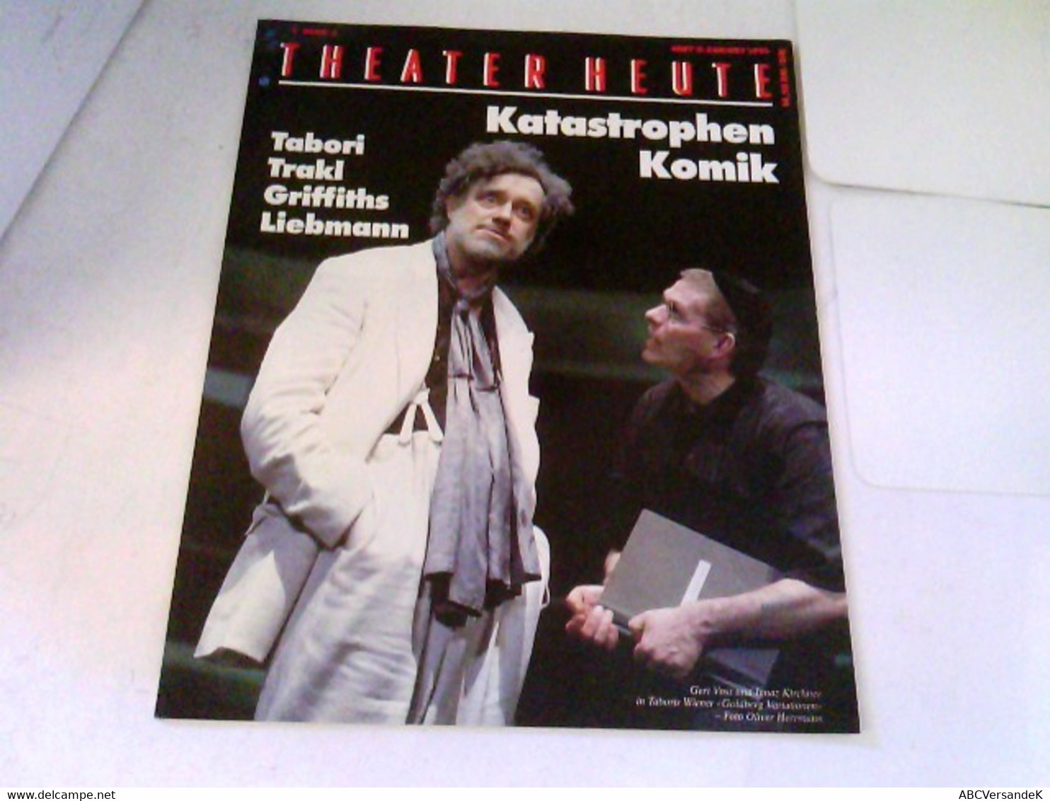 THEATER HEUTE 1991 Heft 08 - Theater & Tanz