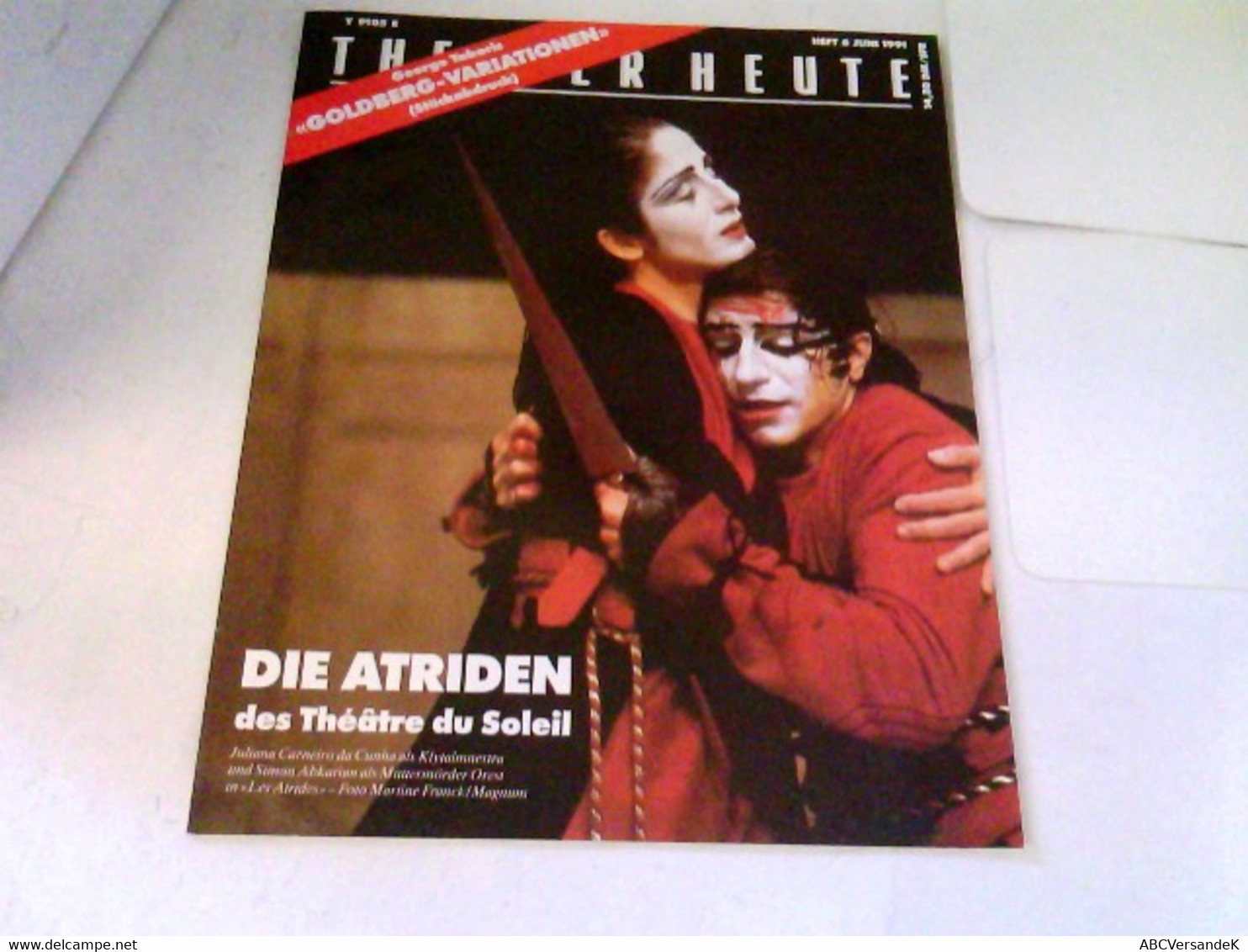 THEATER HEUTE 1991 Heft 06 - Theater & Dans