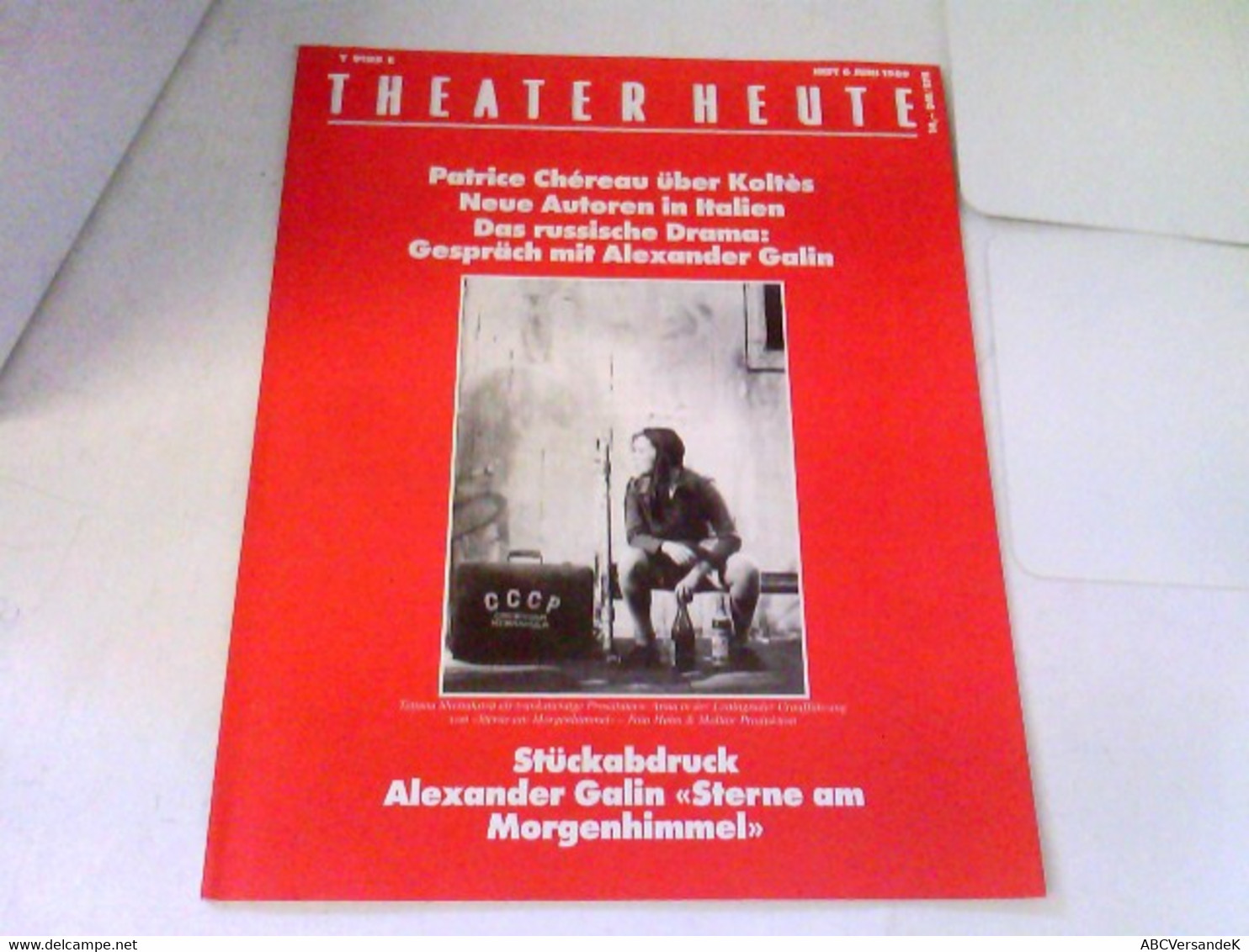 THEATER HEUTE 1989 Heft 06 - Teatro E Danza