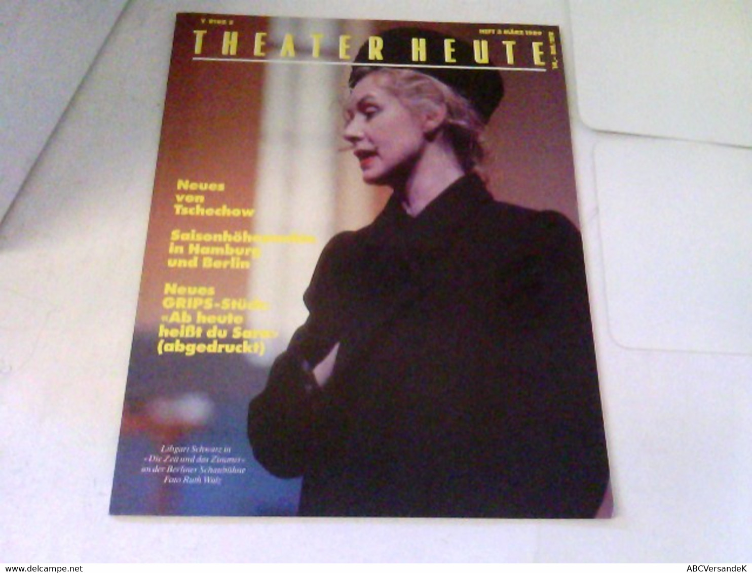 THEATER HEUTE 1989 Heft 03 - Theater & Tanz